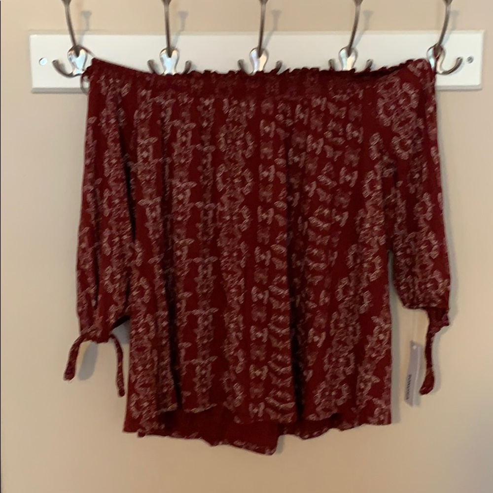 Sonoma off the shoulder shirt